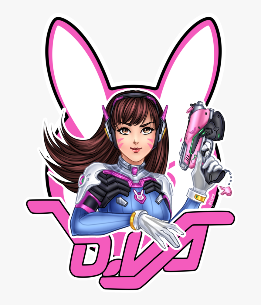 D Va Overwatch Wallpapers) Funny Pictures Crazy - D - D Va Png, Transparent Png