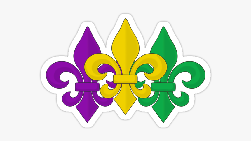 Mardi Gras Fleurs De Lis, HD Png Download