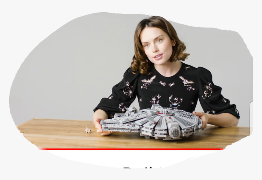Star Wars Rey Lego , Png Download - Rey Actor In Star Wars, Transparent Png