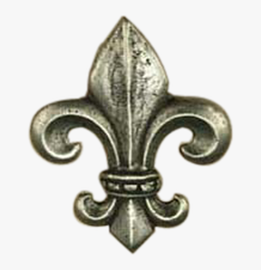 Fleur De Lis Lg Knob - Emblem, HD Png Download