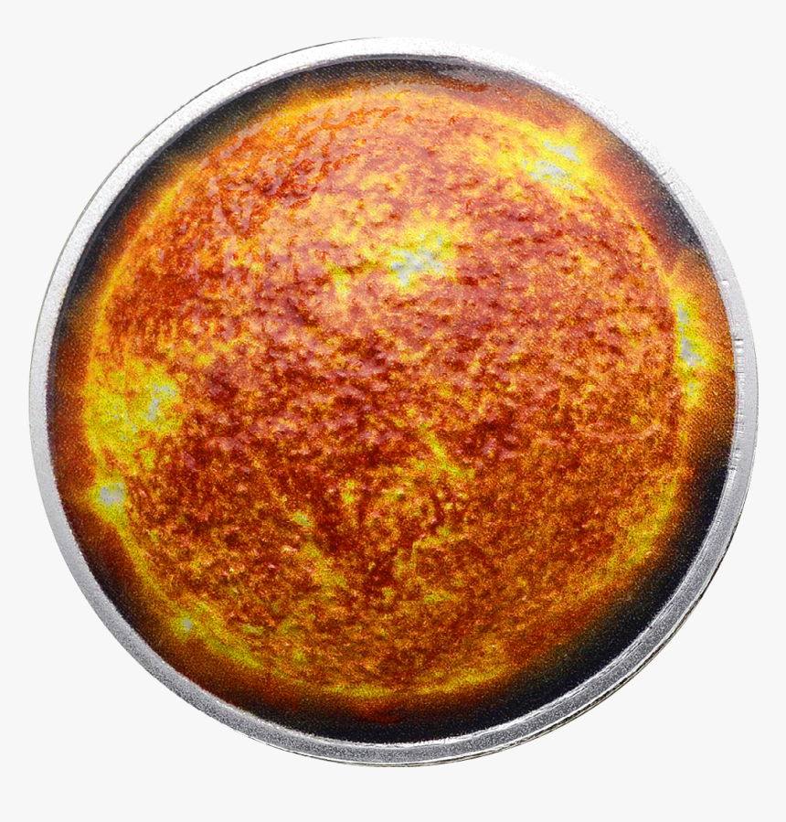 Sun 1 Oz Silver Proof Dome Shaped Color Coin 2020 Usa - Silver, HD Png Download