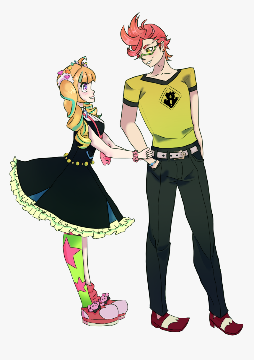 Kiznaiver Nico X Tenga - Cartoon, HD Png Download