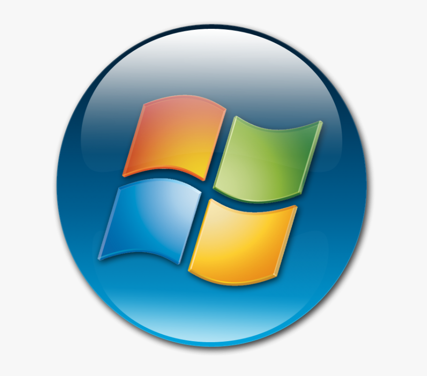 Windows 7 Start Button .png, Transparent Png