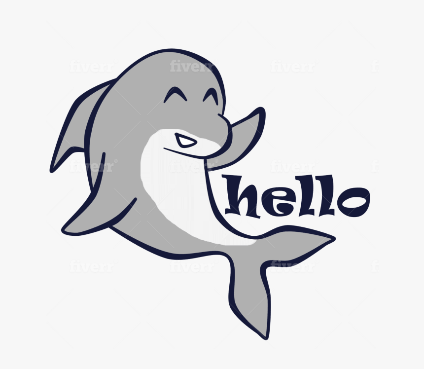 Dolphin Emoji Png, Transparent Png