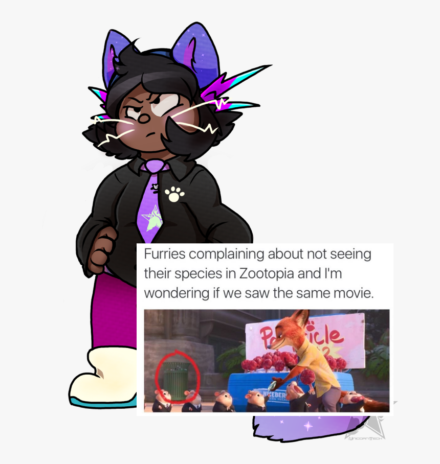 Zootopia Furry Trash, HD Png Download