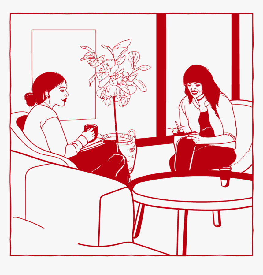 Interview Illustration Final - Illustration, HD Png Download