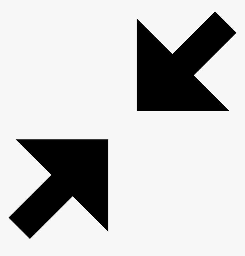 Svg Icon Free Download - Flechas Convergentes, HD Png Download