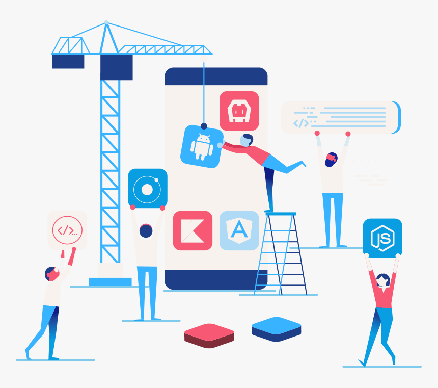Android App Development - Theme Customization Vector Illustration, HD Png Download
