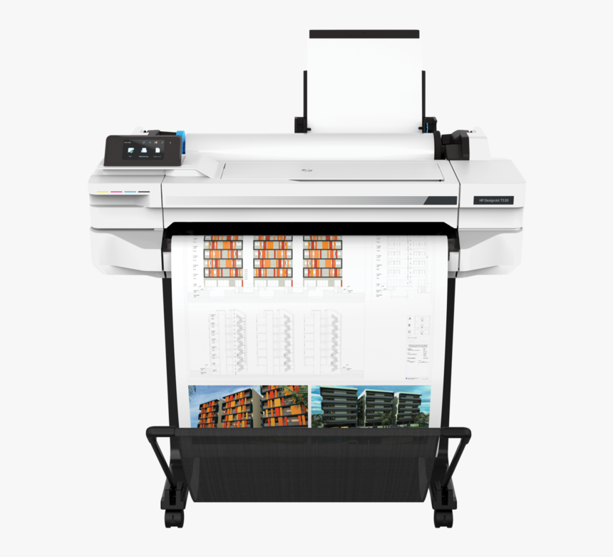 Hp Designjet T530 - Hp Designjet T530 24 In Printer, HD Png Download