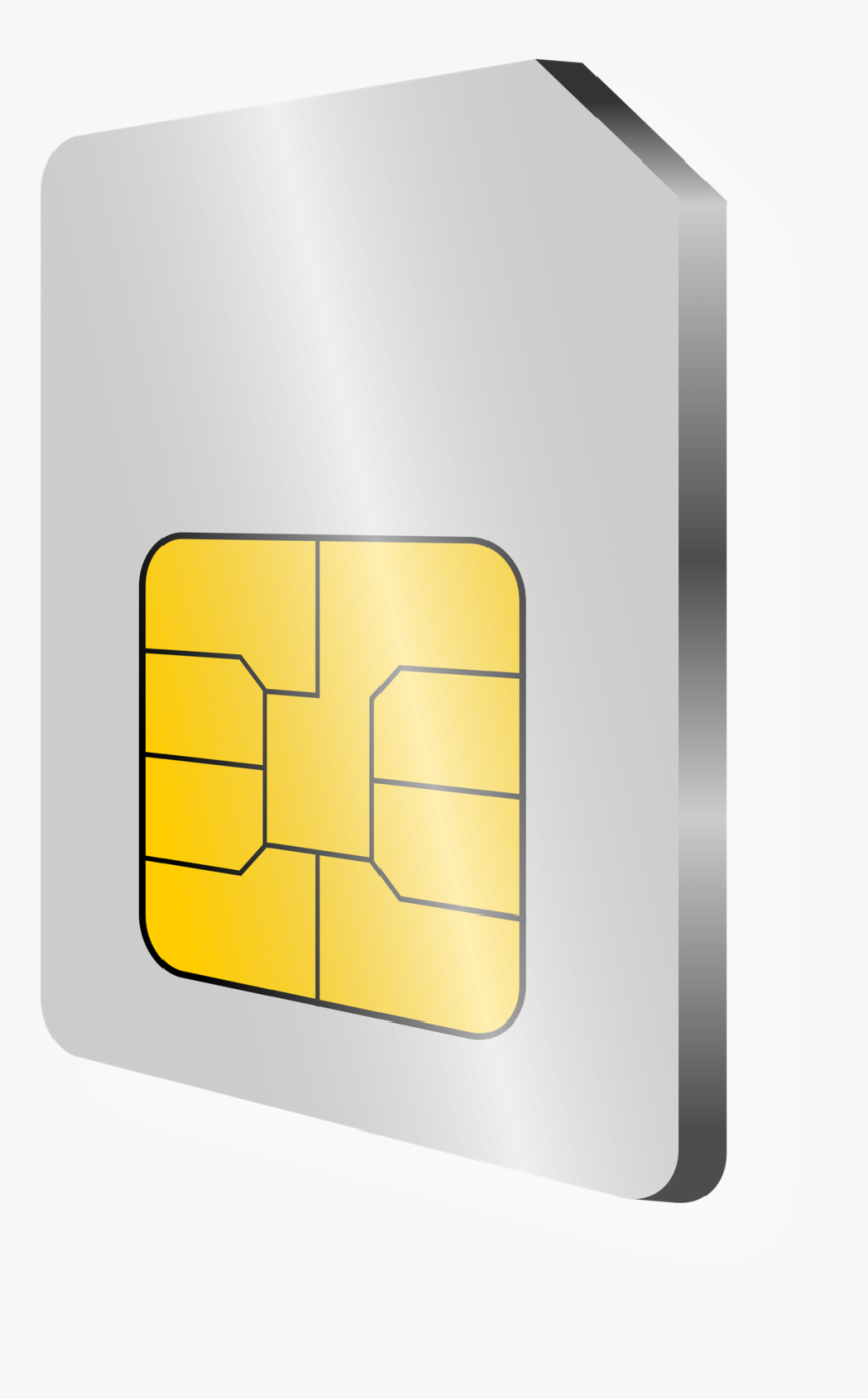 Sim Card 3 - Clip Art Sim Card, HD Png Download