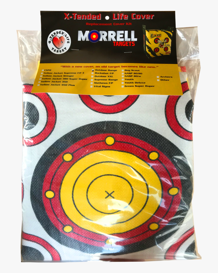 thumbnail image 2 of Morrell Outdoor Range Target Replacement Cover – White, 170-RC – For Archery Bag Targets 2 of 5