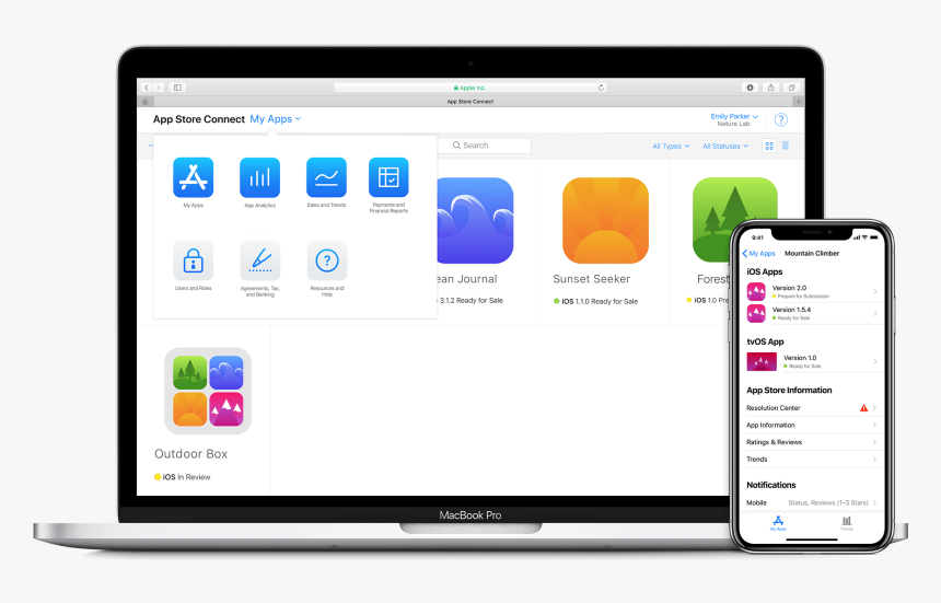 App Store Connect - App Store Connect My Apps, HD Png Download