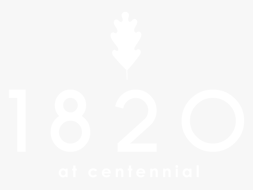1820 At Centennial Logo - Jhu Logo White, HD Png Download