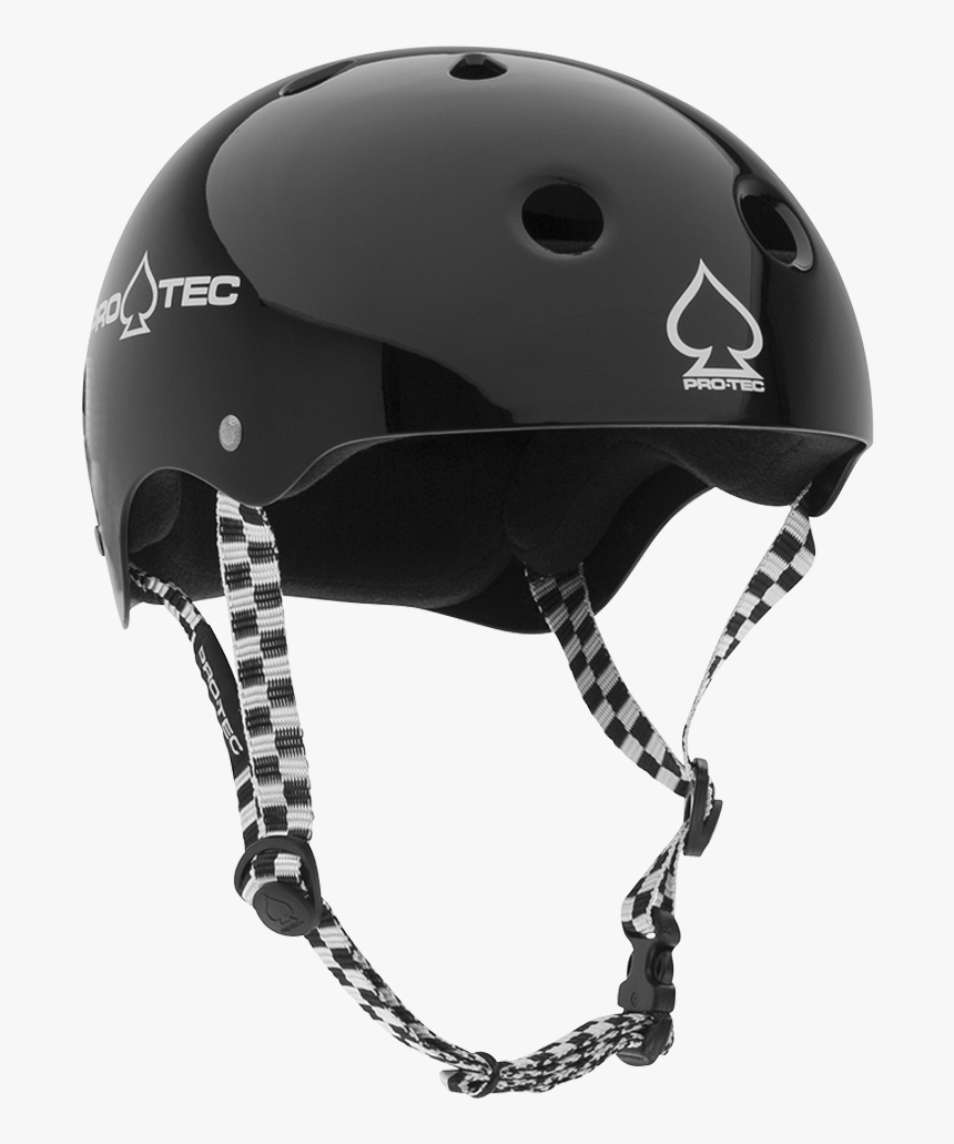 Classic Skate - Black Checker - Skate Helmet, HD Png Download