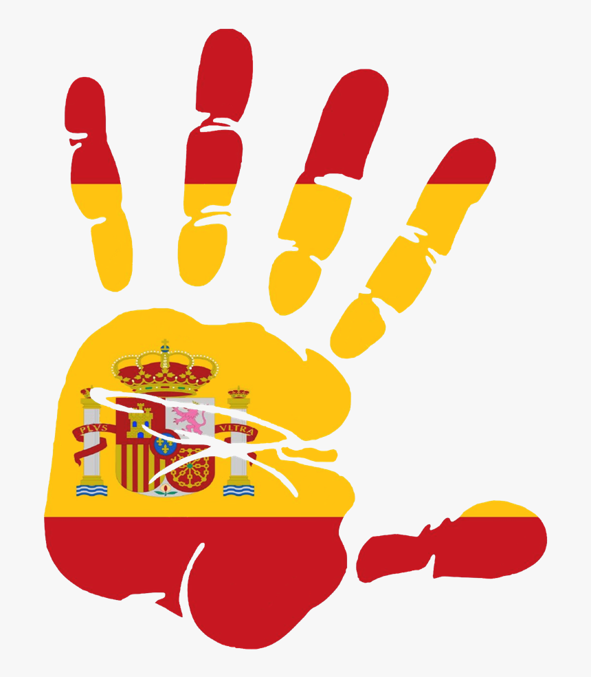 Spanish Classes - Paint Hand Print Png, Transparent Png