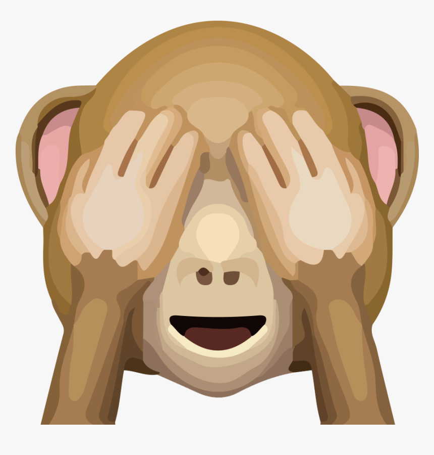 Vectorised Emoji - Monkey Emoji, HD Png Download