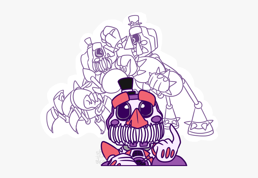 Fnaf Nightmare Music Man, HD Png Download