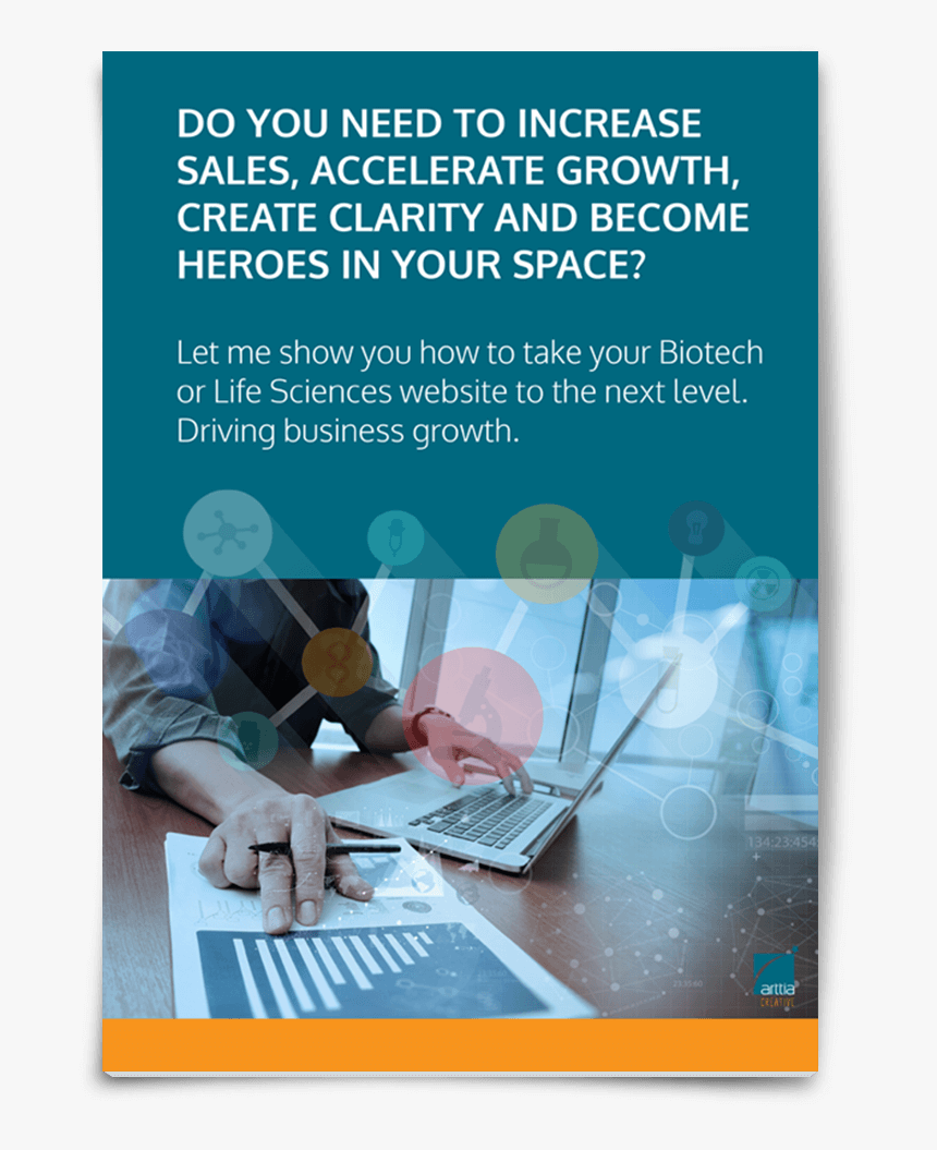 Website Design Life Science And Biotech - Flyer, HD Png Download