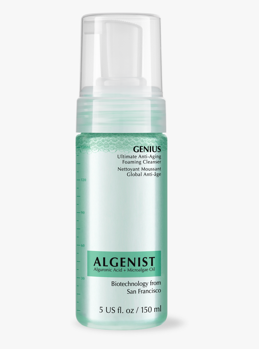 Genius Ultimate Anti Aging Foaming Cleanser 
														data - Algenist Genius Foaming Cleanser, HD Png Download