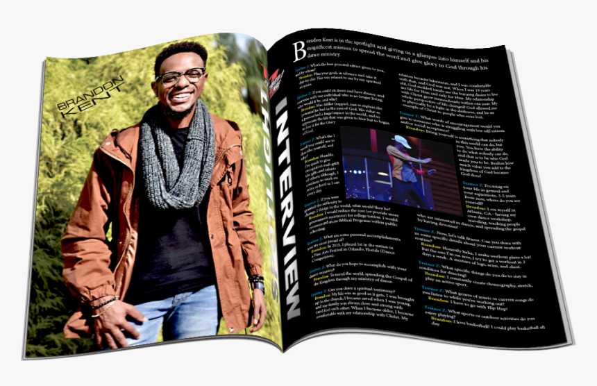 Tzelement Magazine - February 2019 - Brandon Kent - - Album Cover, HD Png Download