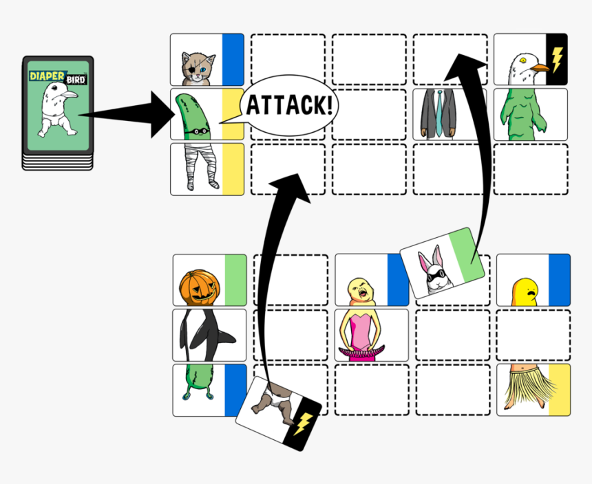 Diaper Bird Make Little Creeps - Cartoon, HD Png Download