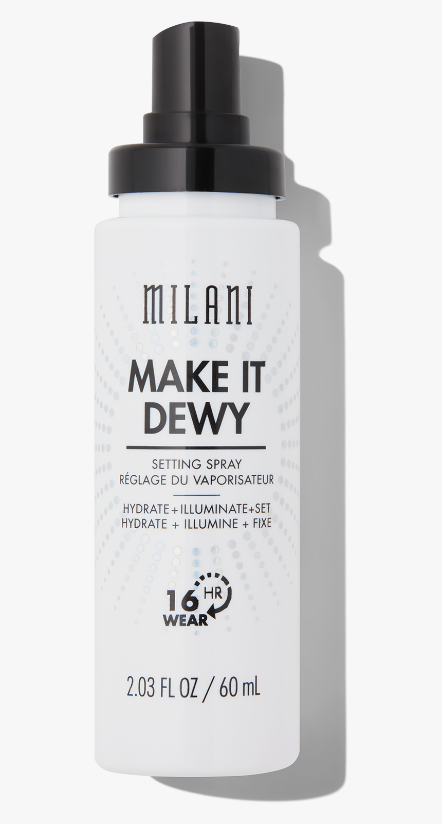 Make It Dewy 3 In 1 Setting Hydrate Spray Illuminate - Milani Make It Last Setting Spray, HD Png Download