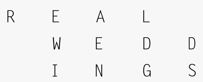 Real Weddings Custom Type 2 - Monochrome, HD Png Download