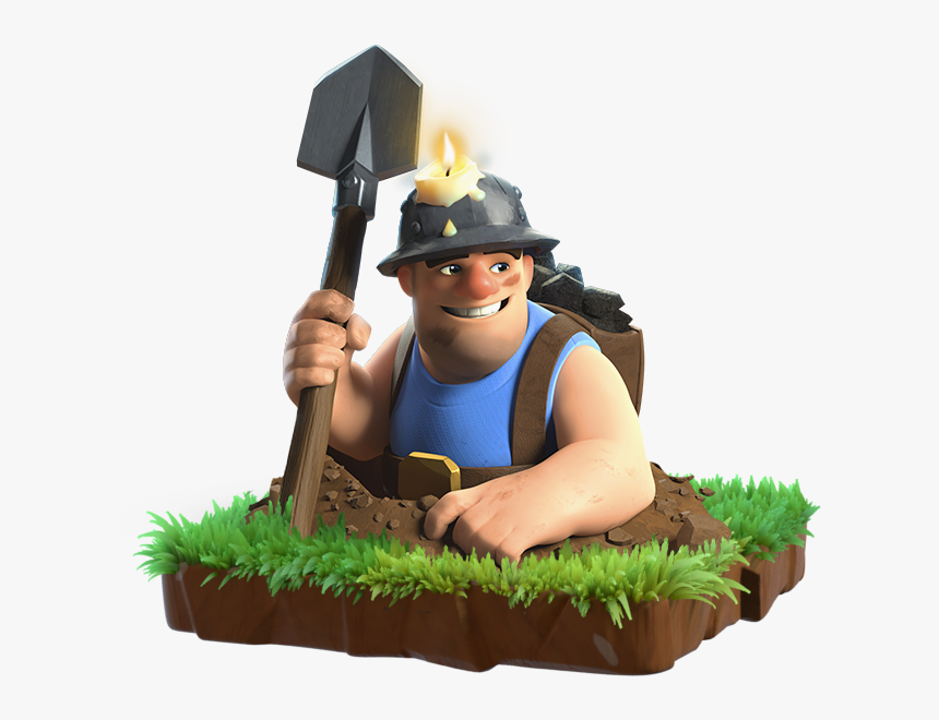 Minero Clash Of Clans, HD Png Download