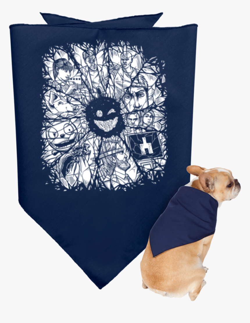 Black Mirror Doggie Bandana - Black Mirror Shirt, HD Png Download