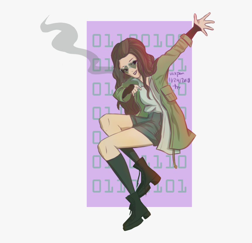 “damn I Was Aiming For Stylized Like The Og Angela - Cartoon, HD Png Download