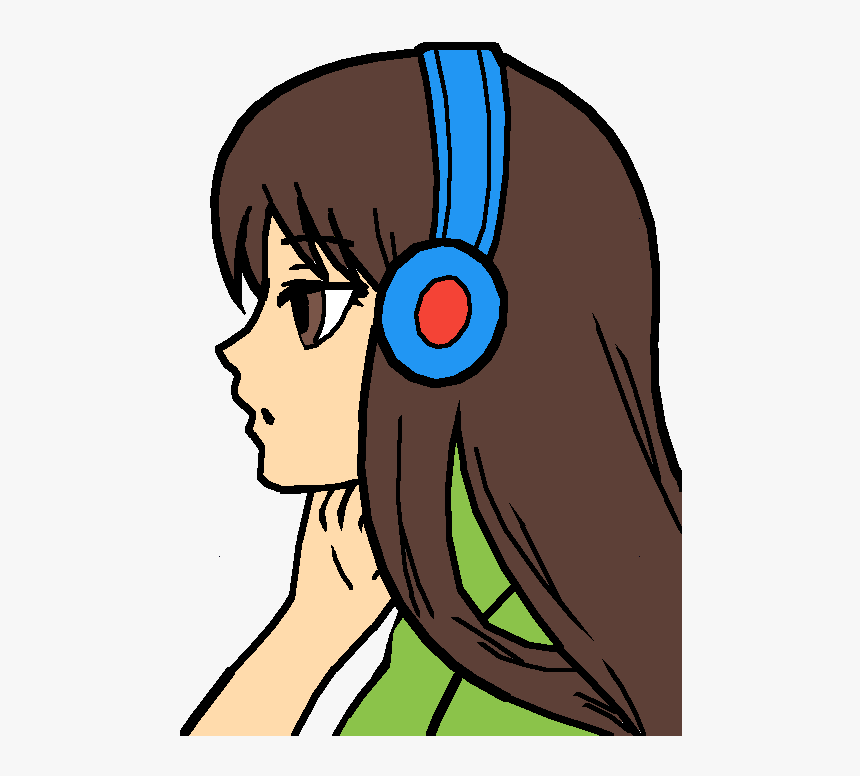 Girl Who Loves Music, HD Png Download