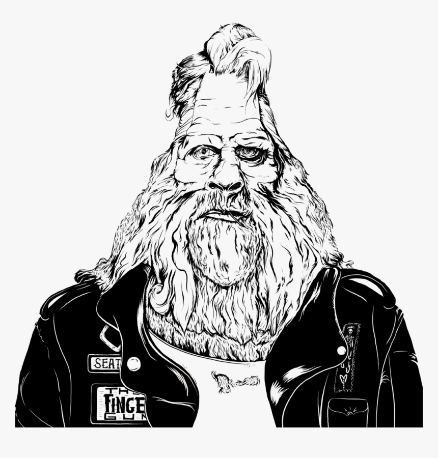 Illustration For The Front And Back Cover Of The Finger, HD Png Download