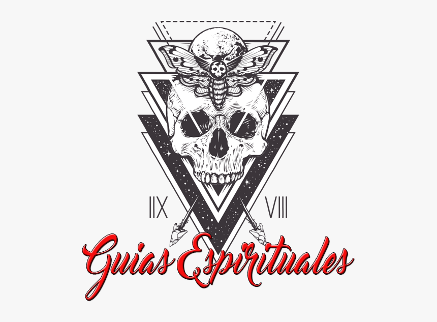 Guías Espirituales - Geometric Skull, HD Png Download