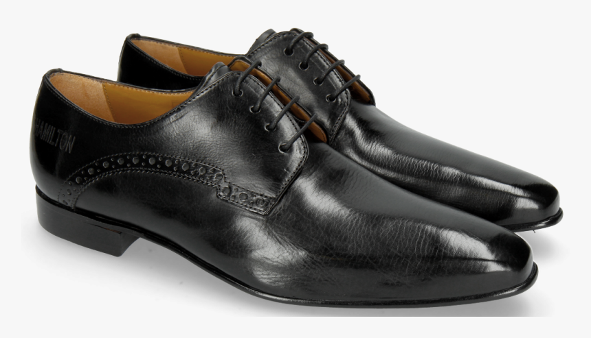 Derby Shoes Kris 1 Black - Melvin & Hamilton, HD Png Download