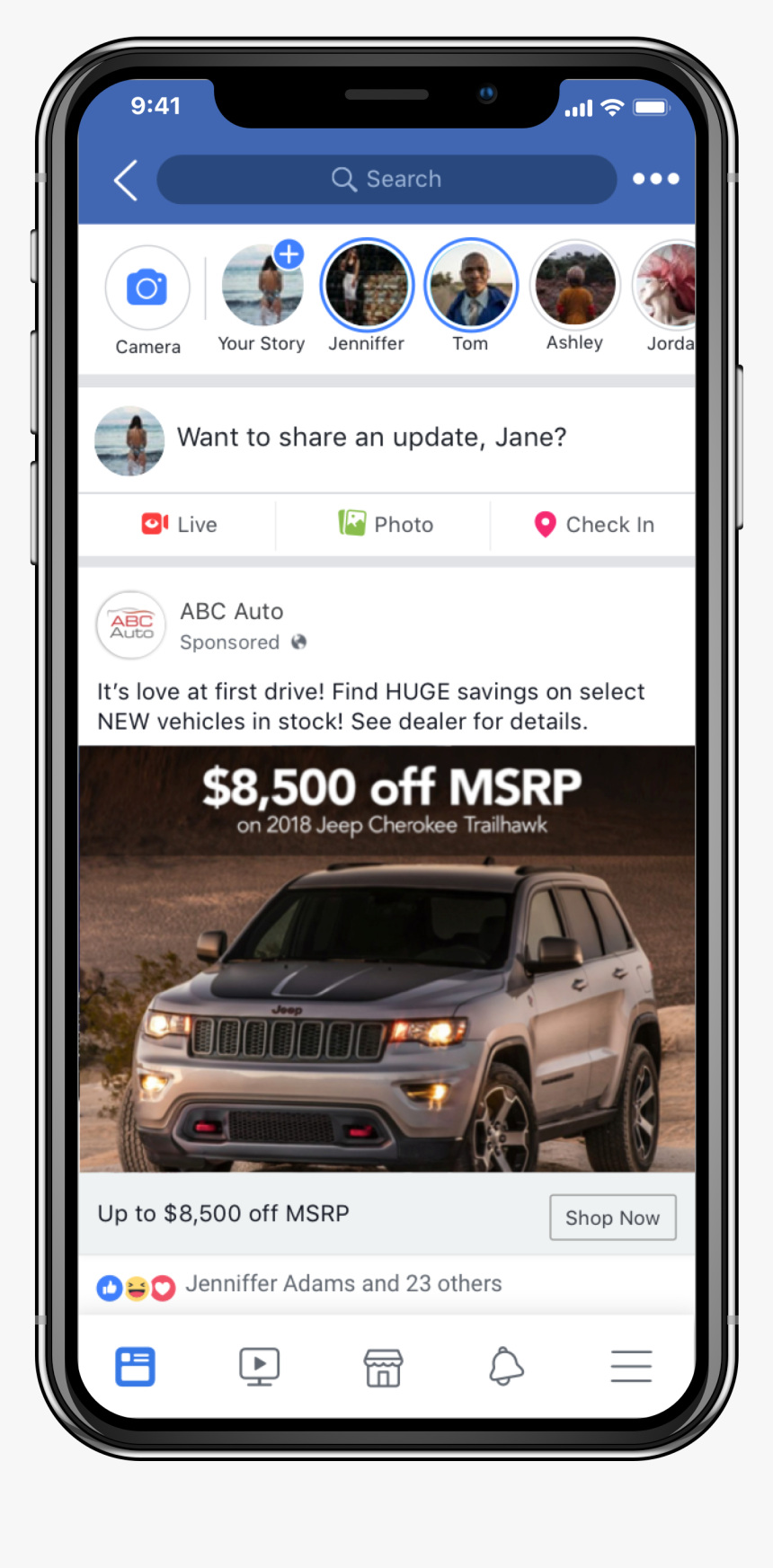 Facebook Ad Iphone X, HD Png Download
