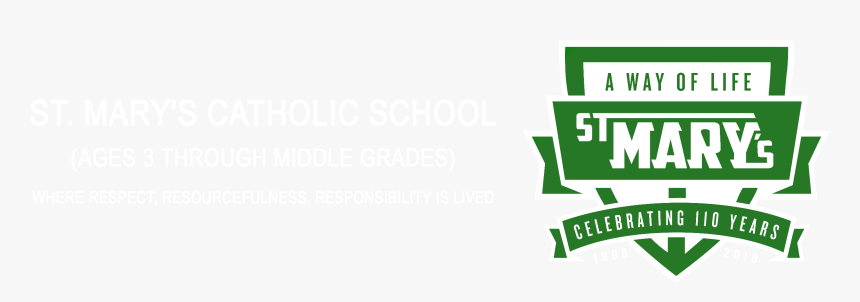 Mary S & St - St Maries Parish School Logo Moscow Idaho, HD Png Download