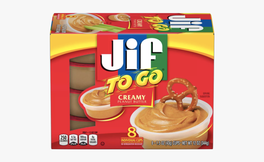 Jif Peanut Butter To Go, HD Png Download
