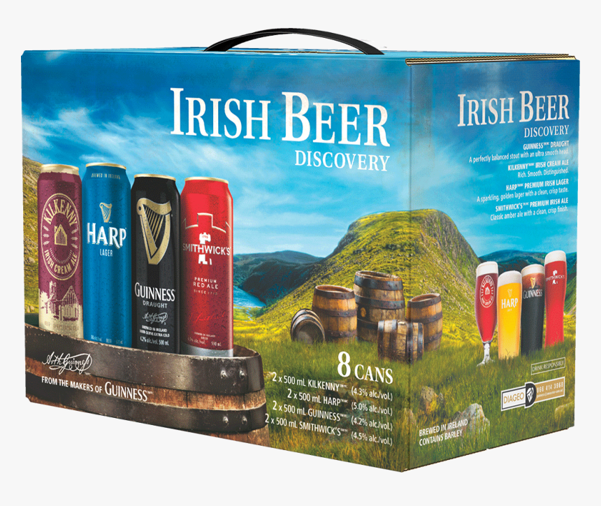Guinness Irish Beer Discovery Pack - Irish Beer Pack, HD Png Download