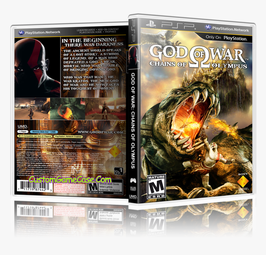 God Of War Chains Of Olympus - Pc Game, HD Png Download