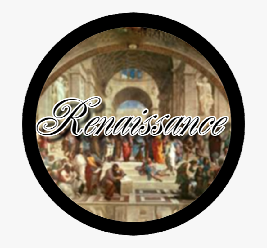 Renaissance , Png Download - Raphael School Of Athens, Transparent Png