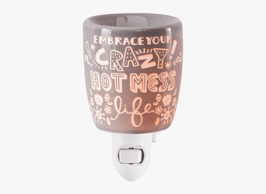 Crazy Hot Mess Scentsy Warmer, HD Png Download