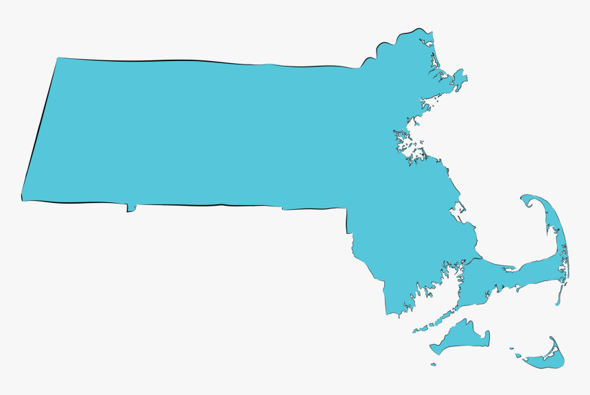 Massachusetts State Silhouette, HD Png Download