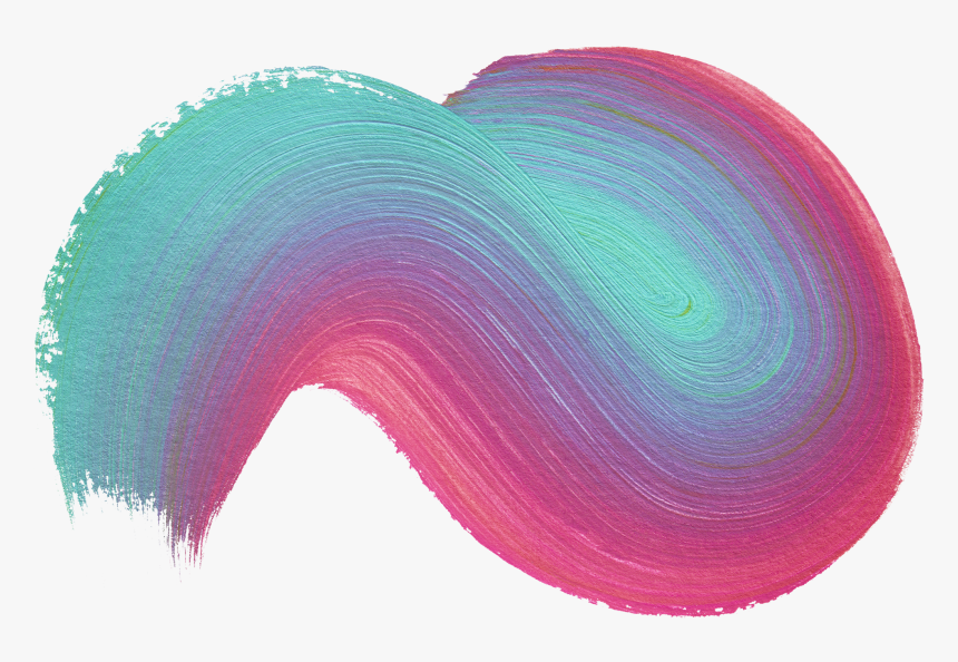 Mondi Brush Cerise Mint 2 Lores - Circle, HD Png Download