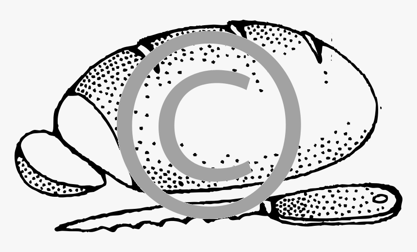 Bun Black And White, HD Png Download