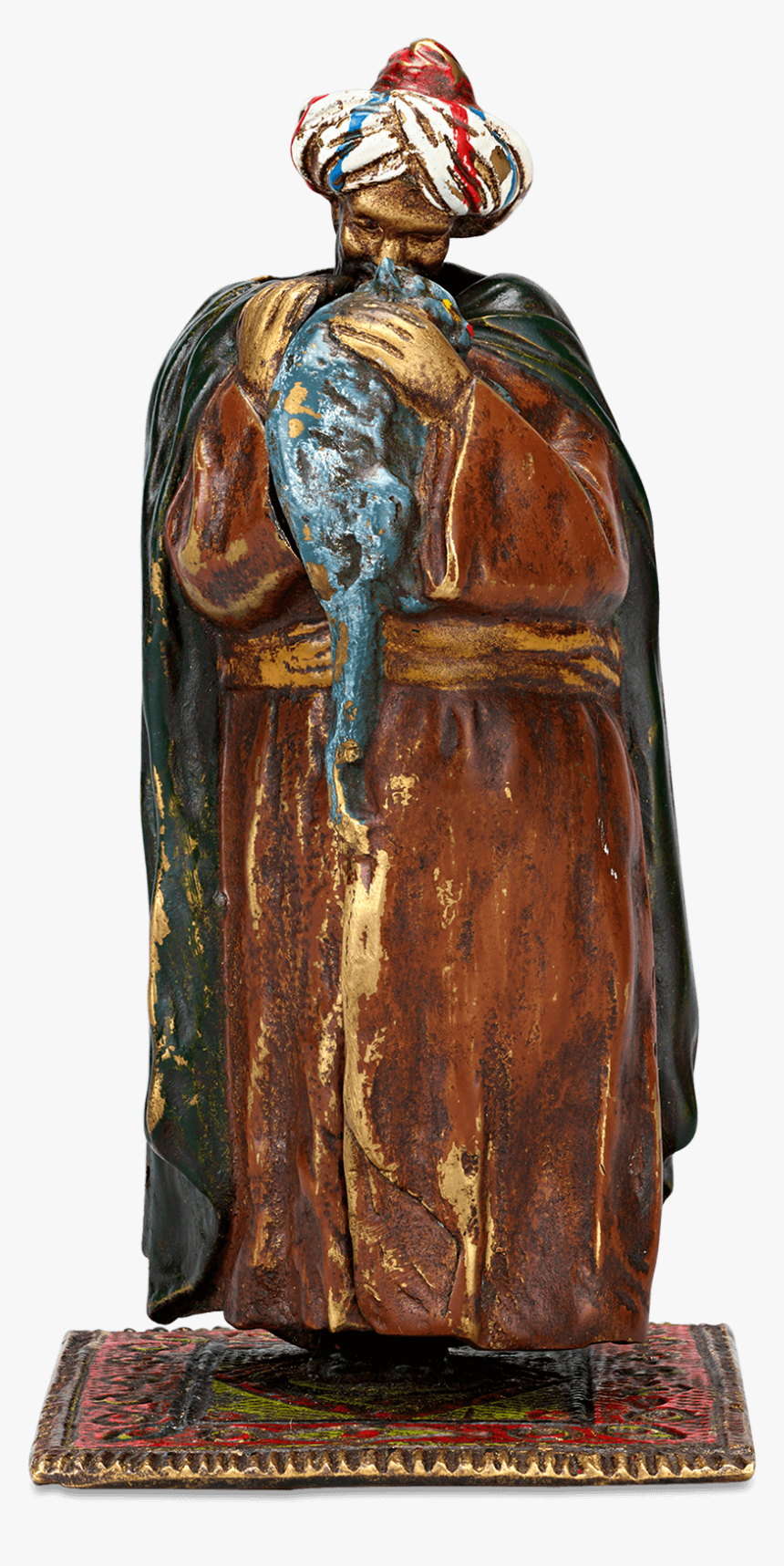 Erotic Bedouin Bronze Figurine - Bronze Sculpture, HD Png Download