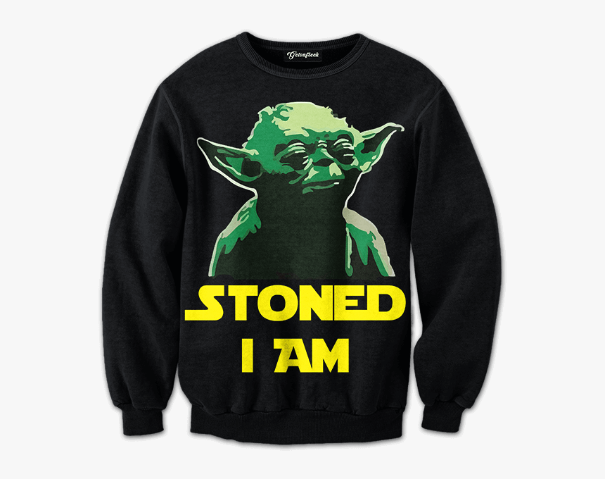 Stoned Yoda, HD Png Download