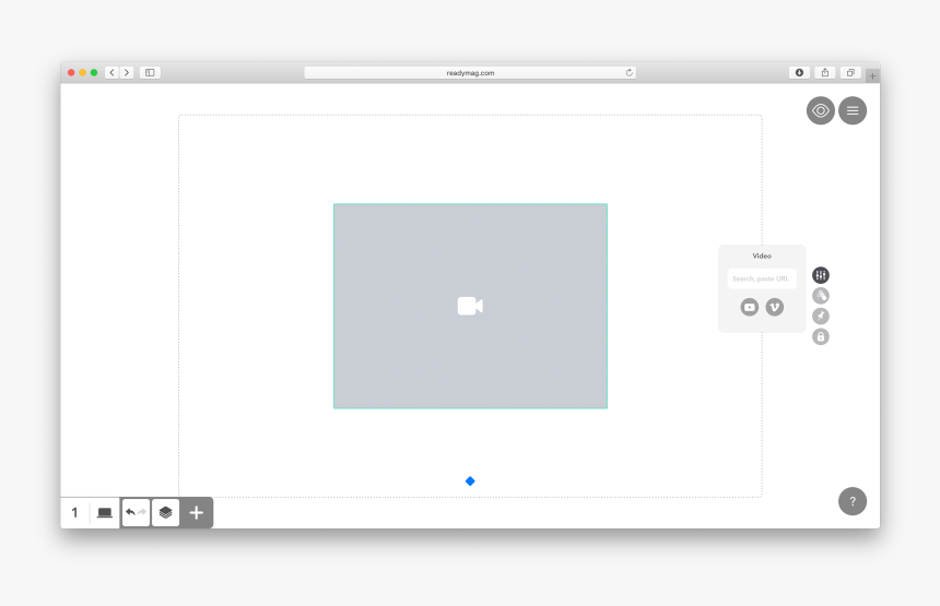 Readymag Editor, HD Png Download