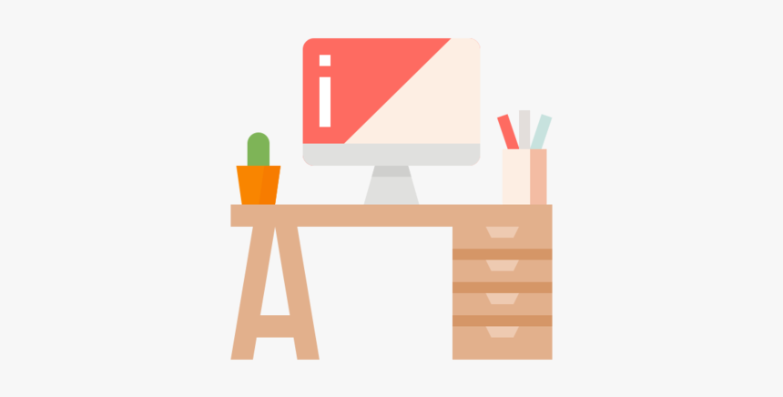 Padded Desk@2x - Graphic Design, HD Png Download