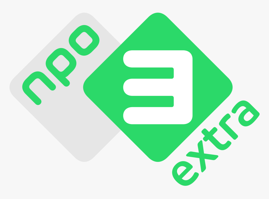 Npo 3 Extra Logo 2018 - Kro Ncrv, HD Png Download