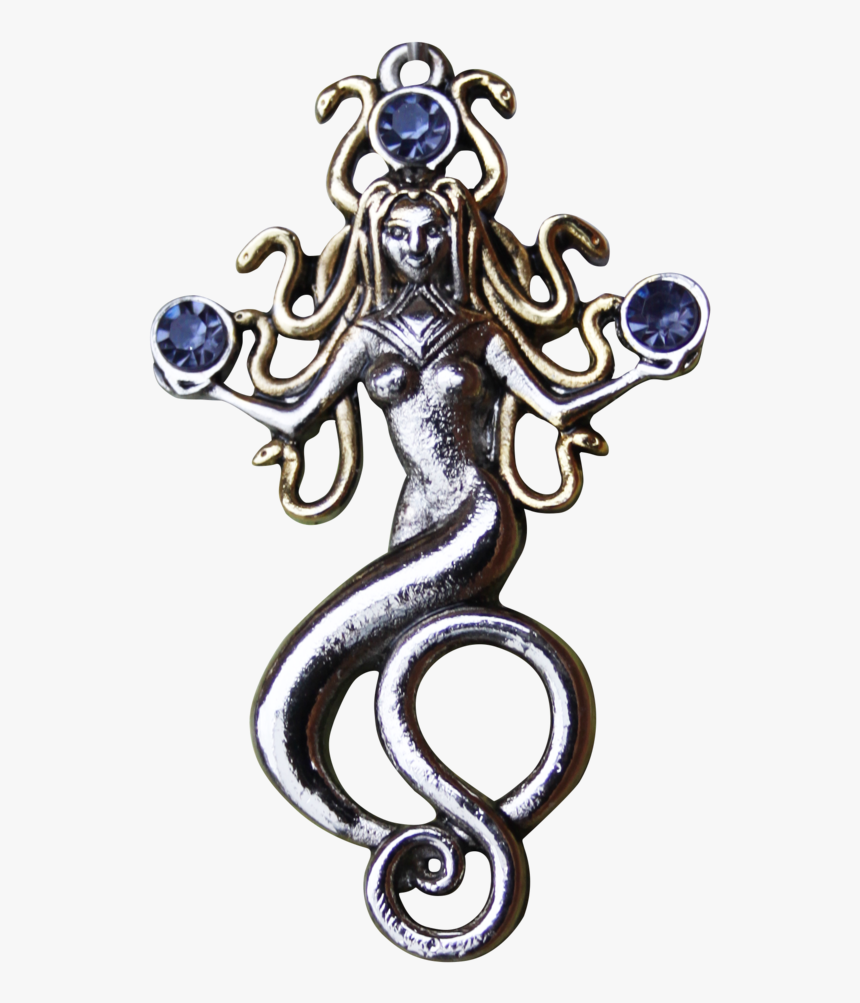 Bb05-gorgon For Feminine Wile Pendant By Briar At Enchanted - Gorgon, HD Png Download